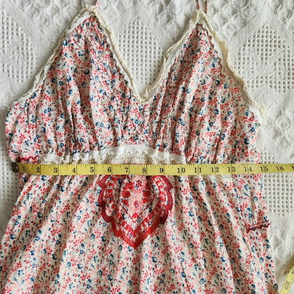 Johnny Was Los Angeles Bohemian Boho Embroidered Dress Medium Lined - Picture 13 of 16